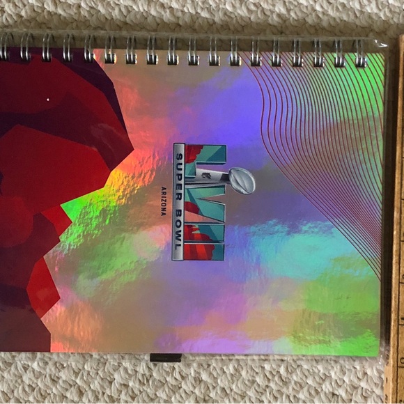 NWT NFL Super Bowl LVII 7x10” collectible notebook - Picture 15 of 16